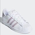 Adidas Shoes | Adidas Superstar Women’s Sneakers | Color: Purple/White | Size: 10.5