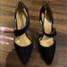 Jessica Simpson Shoes | Black Suede High Heels | Color: Black | Size: 9.5