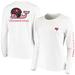 Women's Vineyard Vines White Tampa Bay Buccaneers Helmet Long Sleeve T-Shirt