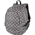 TARGET BACKPACK 3 ZIP DUEL GREY PYRAMIDS 26297