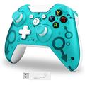 Wireless Controller for Xbox One, Xbox Wireless Controller Game Controller Gamepad Joystick for Xbox One, PC and PS3, No Headset Jack (Green)