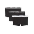 Calvin Klein Men's Trunk 3PK Trunks, Black, S (Pack of 3)