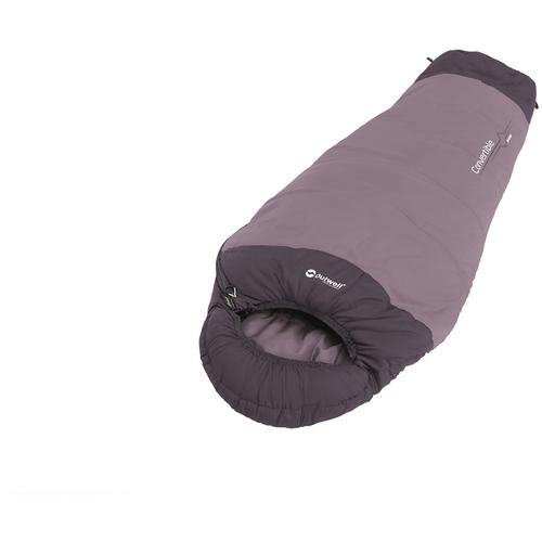 Outwell Kinder Convertible Schlafsack (Größe One Size, lila)