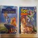 Disney Toys | 2 Vcr Tapes | Color: Blue/Green | Size: Child