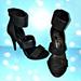 Jessica Simpson Shoes | Jessica Simpson Black Ankle Strap Heels Sexy Shoe | Color: Black | Size: 6.5