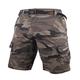 Muscle Alive Men Vintage Cargo Shorts Relaxed Fit Sports Camping Hiking Camouflage Shorts Cotton 8137 Camo L