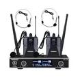 Freeboss FB-U35H2 touristes Way UHF Partners Dead Wireless Microphone System avec 2pcs Bodypack +