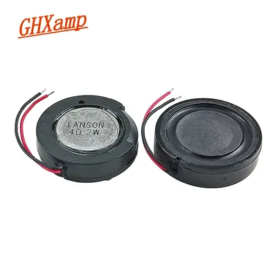 GHXMedals-Haut-parleur Woofer 24mm 1 pouce 4ohm 2W mini haut-parleur DIY pour navigateur vocal