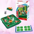 Puzzle Bunny Rebondissant pour Enfants Jeu de Société Dames Jouet Amusant Déplacement du