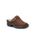 Women's Mae Mules by Eastland in Brown Suede (Size 9 M)