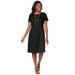 Plus Size Women's Fit & Flare Dress by Jessica London in Black (Size 20 W)