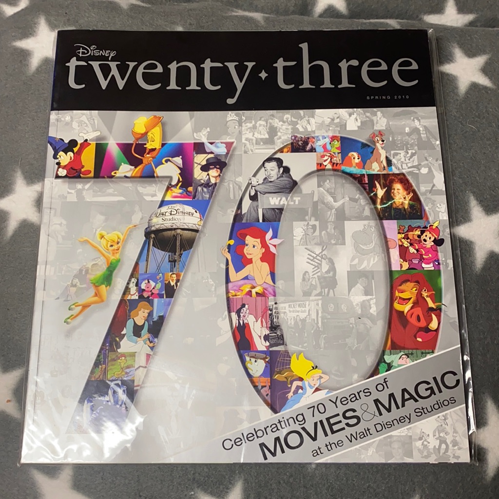 Disney Other | Disney D23 Twenty Three Magazine Spring 2010 | Color: Tan/Cream | Size: Os