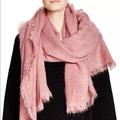 Free People Accessories | Free People Koda Brushed Scarf- Color Rouge | Color: Pink | Size: Os