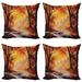 East Urban Home Ambesonne Country Decorative Throw Pillow Case Pack Of 4 | 16 H x 16 W x 0.04 D in | Wayfair FB275E2BC83049AE81F5600BF84DFF46