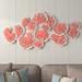 Beachcrest Home™ Wall Décor Metal in Gray/Orange/White | 23.13 H x 48 W x 2 D in | Wayfair EC8567E249A1454087E9958BACE7075A