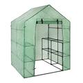 VOUNEDA Greenhouse,Walk In Garden PVC Greenhouse,Garden Greenhouse Cover,Portable Walk-in Plastic Greenhouse,Portable PVC Garden Greenhouse Cover Outdoor Mini Walk In Greenhouse