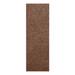 White 264 x 36 x 0.5 in Area Rug - Eider & Ivory™ Grenada Brown Area Rug Polyester | 264 H x 36 W x 0.5 D in | Wayfair