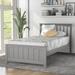 Hariyah Twin Platform Bed by Red Barrel Studio® Wood in Gray | 41.4 H x 42 W x 79.5 D in | Wayfair BF6F6BD4153948CB932FB51FD0187CF0