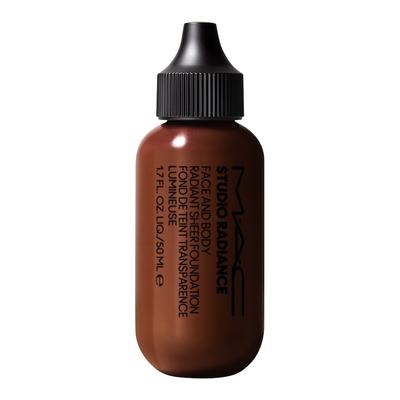MAC Perfect Shot Studio Radiance Face and Body Radiant Sheer Foundation W 6 - W6 50 ml Braun Image