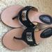 Coach Shoes | Coach Sandals Euc | Color: Black | Size: 8