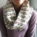 Anthropologie Accessories | Anthropologie Infinity Scarf | Color: Cream | Size: Os