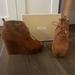 Michael Kors Shoes | Michael Kors Tan Ankle Wedge Boots | Color: Brown/Tan | Size: 10