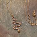 Kate Spade Jewelry | Kate Spade Snake Necklace | Color: Gold | Size: Os