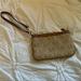 Michael Kors Bags | Michael Kors Small Clutch | Color: Brown/Tan | Size: Os