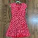 J. Crew Dresses | J.Crew Red And White Flowered Dress. Flowy | Color: Red/White | Size: 2