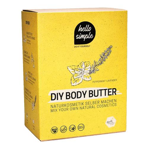 Hello Simple – DIY Set – Body Butter Pfefferminz-Lavendel Körperbutter