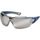 Uvex 9198885 Brille mit Bügeln Pheos Cx2 Silver Af, Blau/Grau