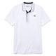 Lacoste Sport Men's DH6843 Polo Shirt, Blanc/Marine-Marine, XL