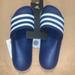 Adidas Shoes | Blue Adilette Aqua Slides | Color: Blue | Size: Various