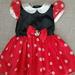 Disney Costumes | Disney Minnie Mouse Halloween Dress | Color: Black/Red | Size: 12/18 Months