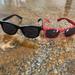 Disney Accessories | 2 Pairs Baby Sunglasses | Color: Black/Red | Size: Osbb