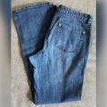 Michael Kors Jeans | Michael Kors Dark Denim Jeans Size 12 Straight Leg | Color: Blue | Size: 12