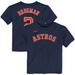 Infant Nike Alex Bregman Navy Houston Astros Player Name & Number T-Shirt