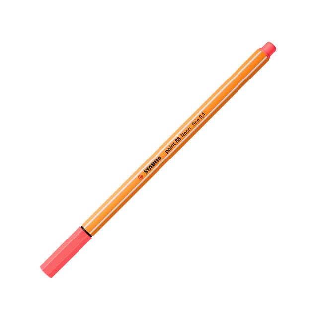 STABILO Fineliner point 88®, 0,4 mm, neonrot Image