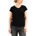 Rokker Nevada T-shirt da donna, nero, dimensione XS per donne
