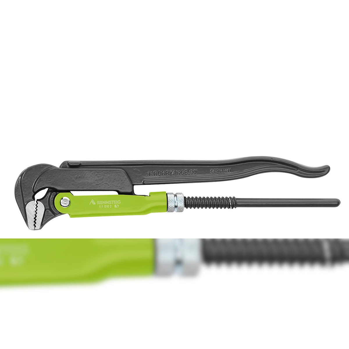 Rennsteig 111 015 2 Rohrzange Standard 90 Grad 1 1/2 Zoll Image