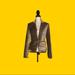 Free People Jackets & Coats | Free People Velvet Blazer Jacket | Color: Tan | Size: Xs