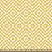 East Urban Home fab_53086_Ambesonne Yellow Fabric By The Yard, Zig Zag & Rhombus Pattern Vintage Stripe Style Geometric Design | 58 W in | Wayfair