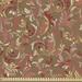 East Urban Home fab_50910_Ambesonne Nostalgic By The Yard, Old Fashioned Victorian Pattern w/ Leaves Petals Classical Feminine Vintage | Wayfair
