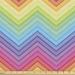 East Urban Home fab_32316_Rainbow Fabric By The Yard, Colorful Zig Zag Chevron Pattern Geometric Modern Sharp Design Illustration | 58 W in | Wayfair