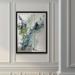 Mercury Row® 'Deep Splash II' - Painting Print on Canvas Canvas, Solid Wood in Gray/Green | 22.5 H x 30.5 W x 1.5 D in | Wayfair