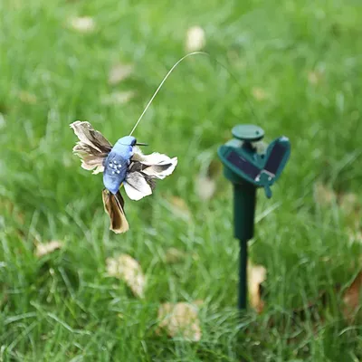 Oiseau papillon volant en plastique oiseau colibri ornement piquet de jardin décor de jardin 1