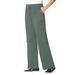 Plus Size Women's Pull-On Knit Cargo Pant by Woman Within in Pine (Size 18/20)