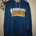 Adidas Jackets & Coats | Mens Xl Adidas Warriors Jacket Blue | Color: Blue | Size: Xl