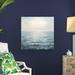 Highland Dunes Soothing Sea by Danhui Nai - Wrapped Canvas Painting Print Canvas in Blue/Gray | 30 H x 30 W x 1.25 D in | Wayfair