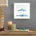 Breakwater Bay Sea Life III by Lisa Audit - Wrapped Canvas Painting Print Canvas in Blue/White | 12 H x 12 W x 1.25 D in | Wayfair